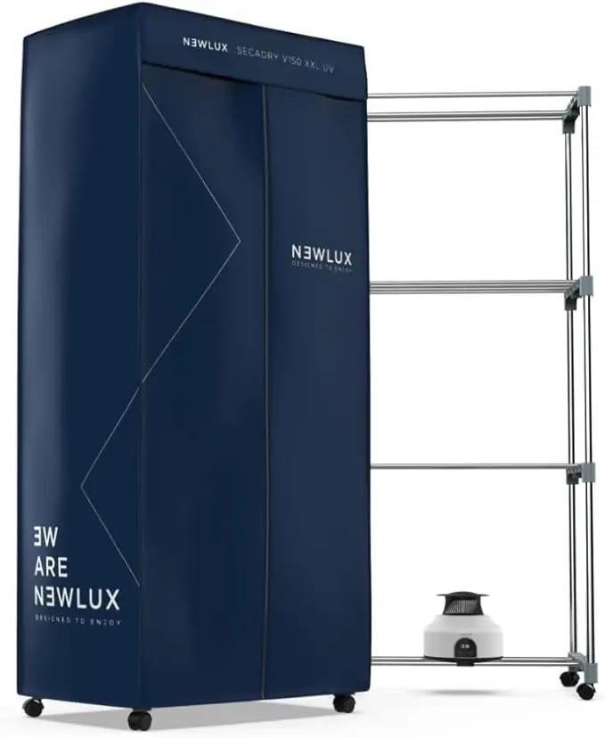 Séchoir par ventilation idéal comme armoire et séchoir